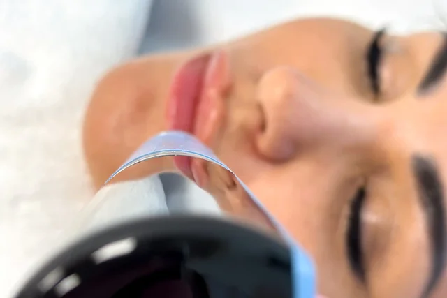 Neinvazivní zvětšení a hydratace rtů